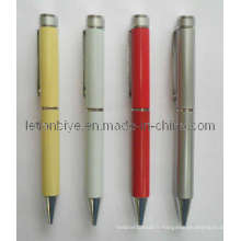Rationaliser le stylo en métal en acier avec Logo de l’entreprise (LT-C155)